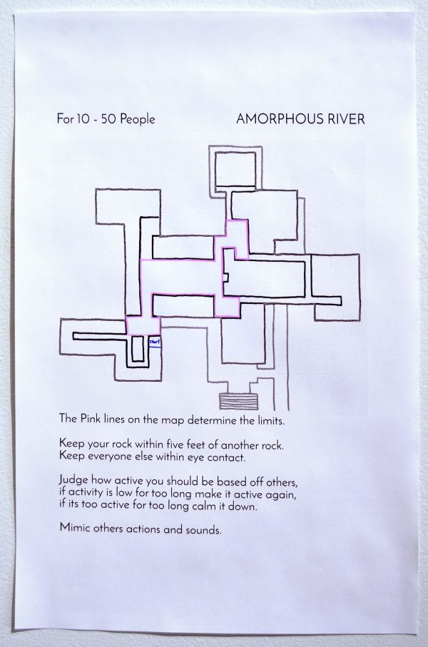 Amourphous River which was performed at 10:30 PM, as displayed at WaveCave Gallery